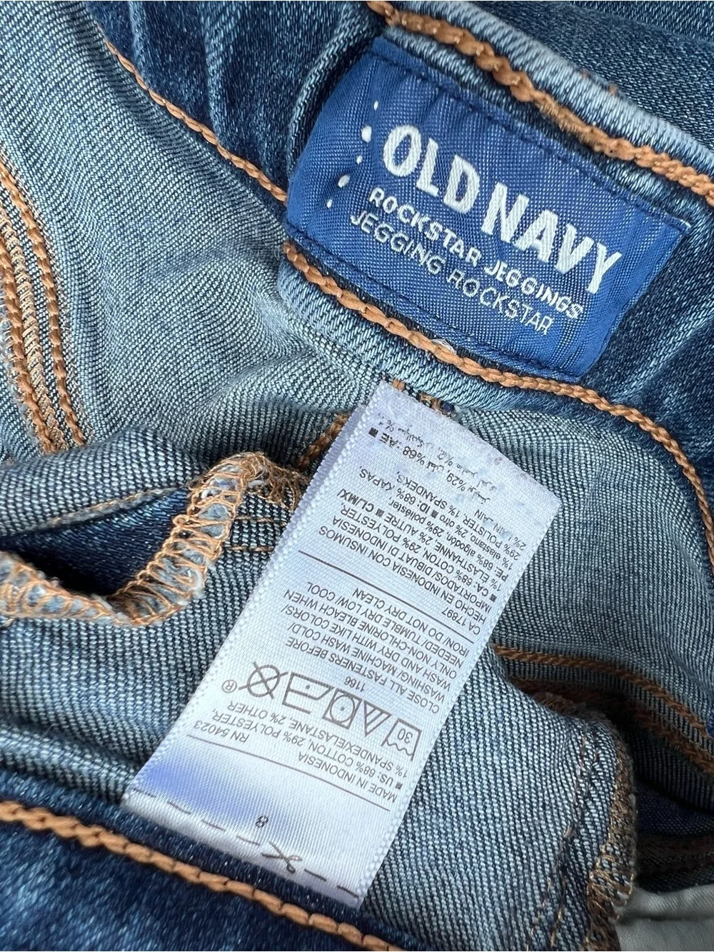 OLD NAVY girls size 8 Classic Blue Women's Stretch Skinny Jeans